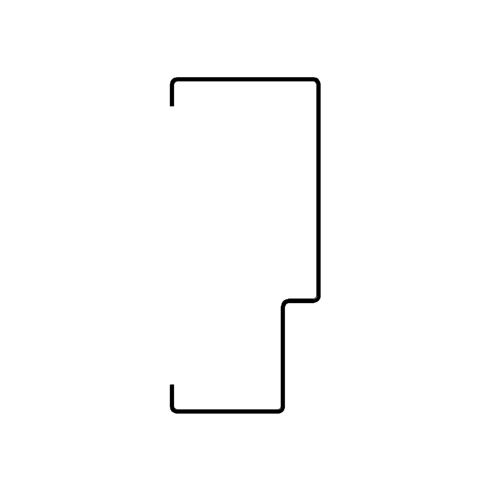 MSR - Masonry Single Rabbet Profile